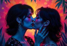 Rainbow Kiss Trend on TikTok