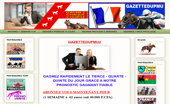 gazettedupmu2 blogspot com pronostic pmu