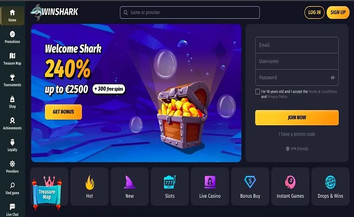 WinShark Casino