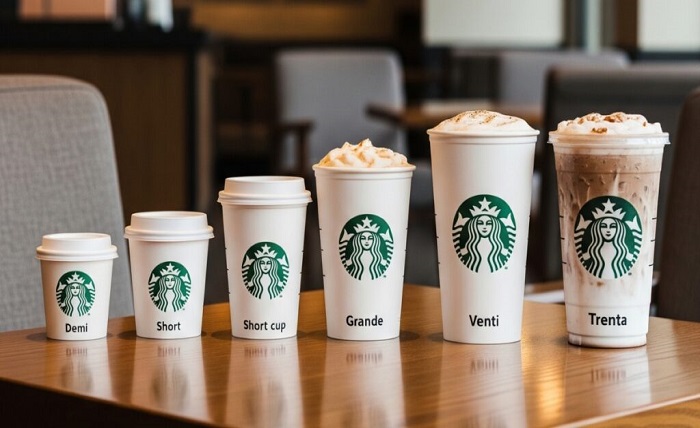 starbucks sizes in order